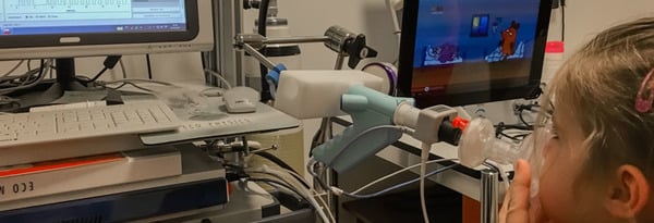 MBW pulmonology diagnosis device